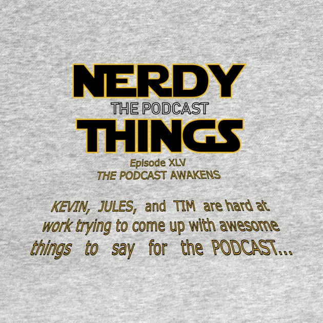 Nerdy Things Wars Logo by Nerdy Things Podcast